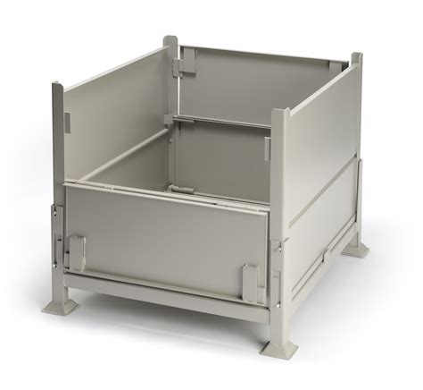 metal open bin box|steel bin storage containers.